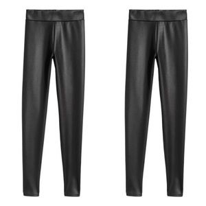 NWT H&M Coated Leggings